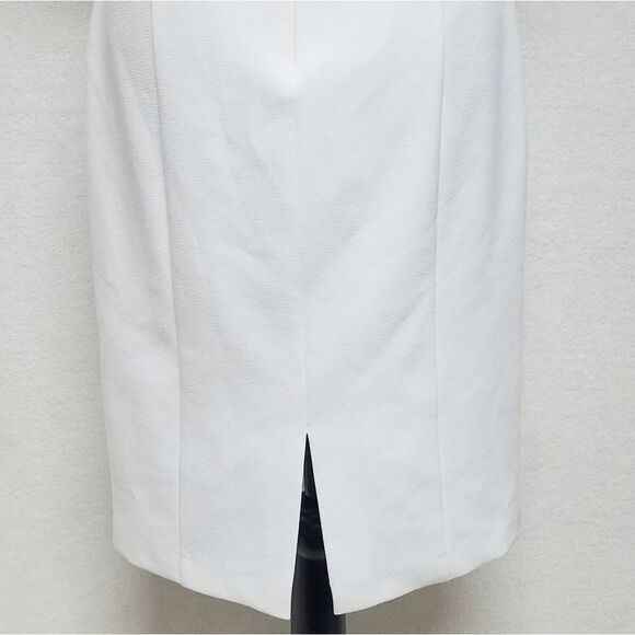 VINCE Camuto White Off-the-Shoulder Midi Dress - Picture 14 of 16